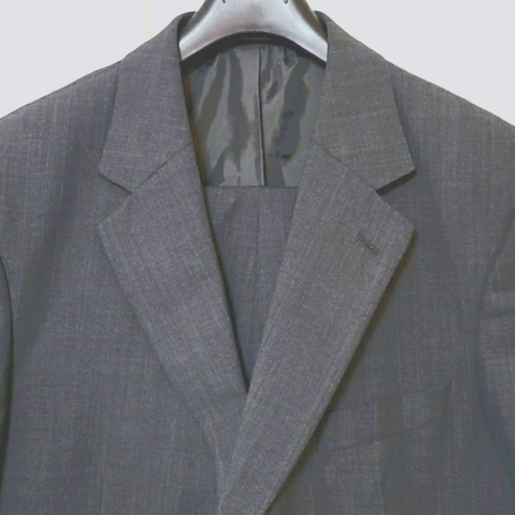 Stafford Men's Washable Wardrobe Suit Gray Jacket Sz-42R Pants Sz- 34X32 - Picture 4 of 15